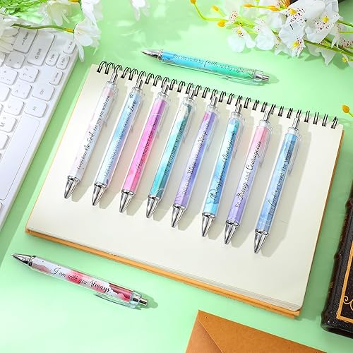 Miniatura 4 de 50 bolígrafos con versículo bíblico, regalo cristiano, citas inspiradoras, bolígrafos de tinta retráctiles divertidos para mujeres, hombres,