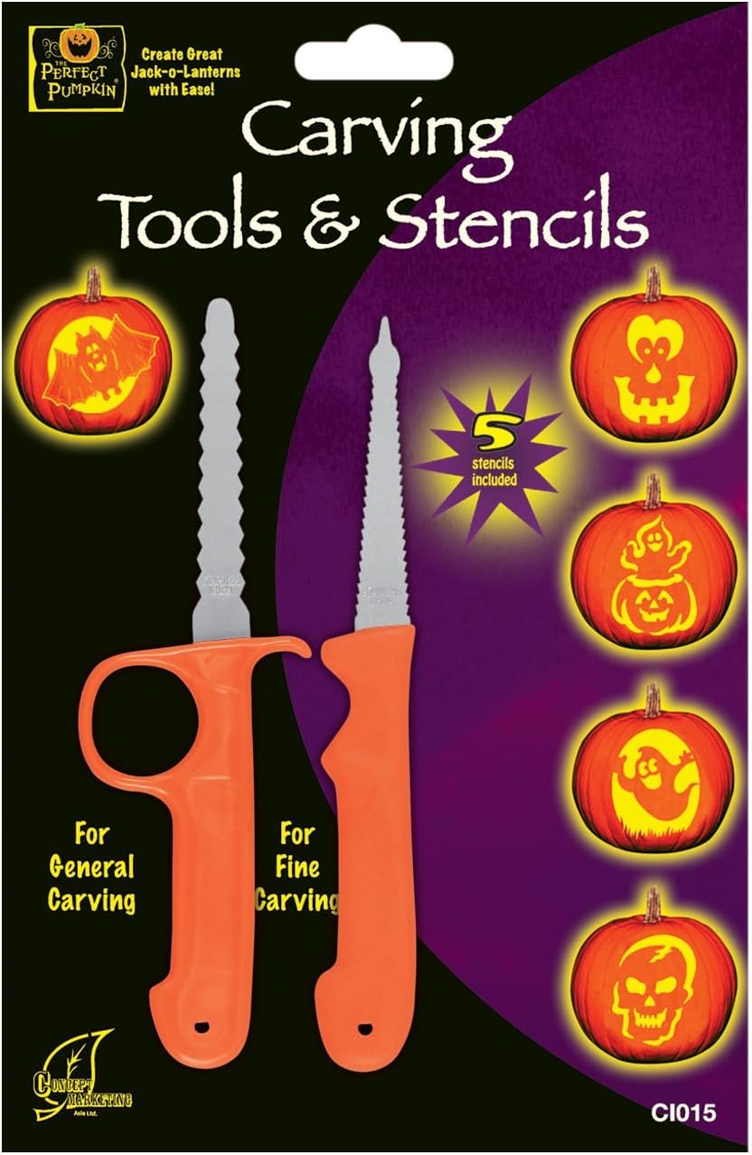 The Perfect Pumpkin Carving Tools & Stencils