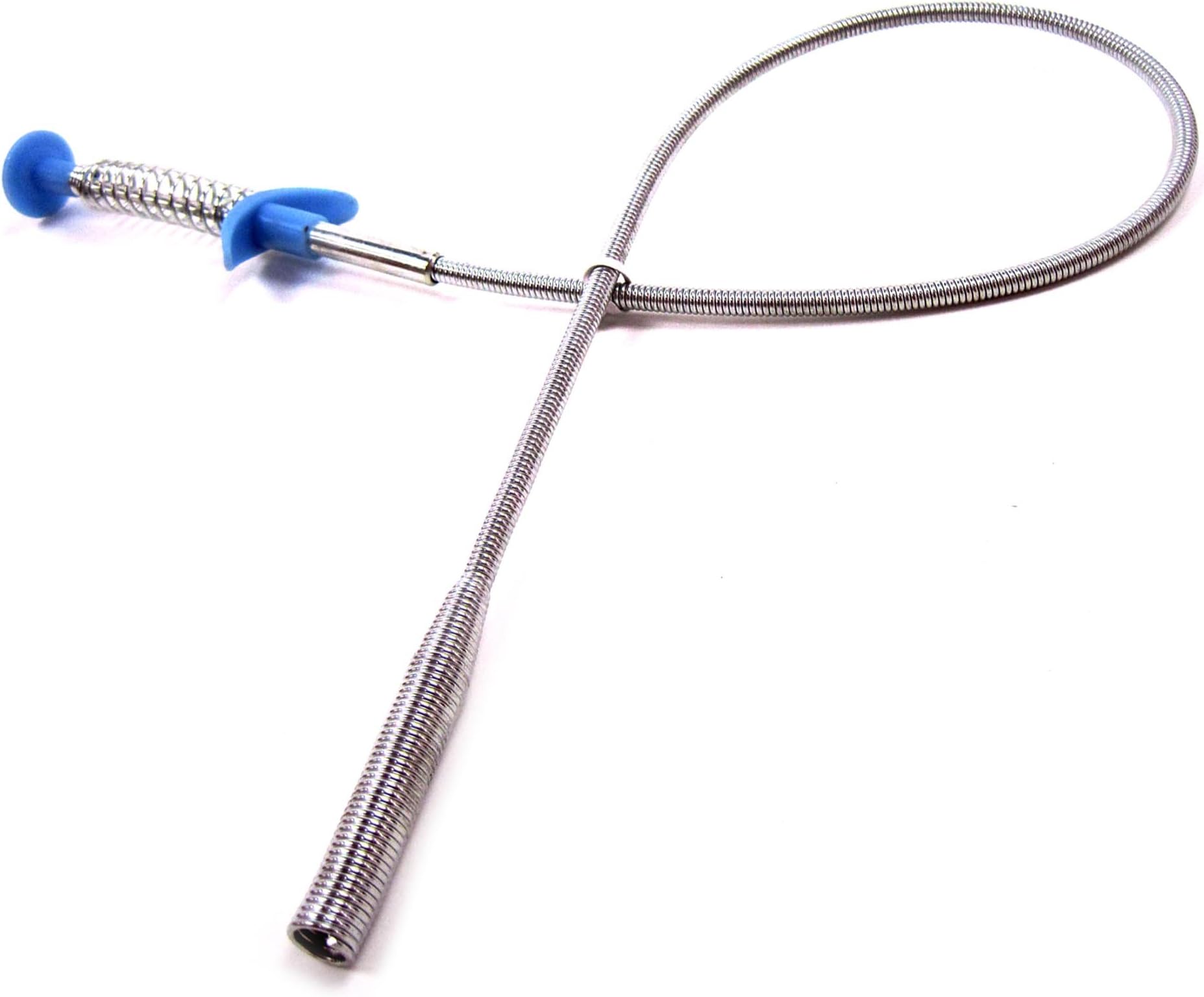 Kotech Magic Hand Stainless Steel Drain Hair Catcher Snake Cleaner Hair Grabber