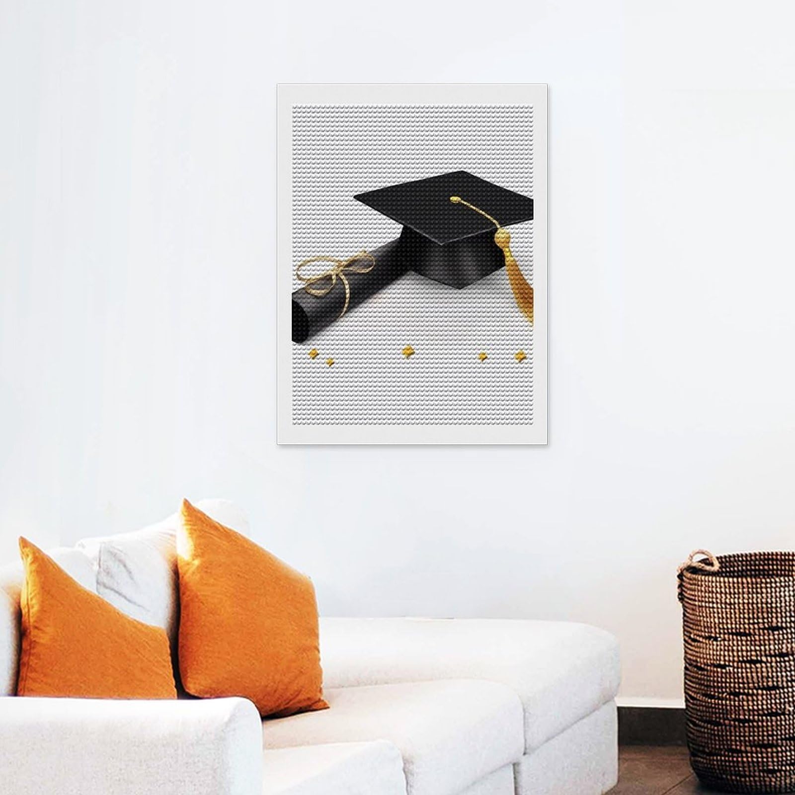 Amazon.com: QMKFWT Graduation Congratulations Diamond Art Wall