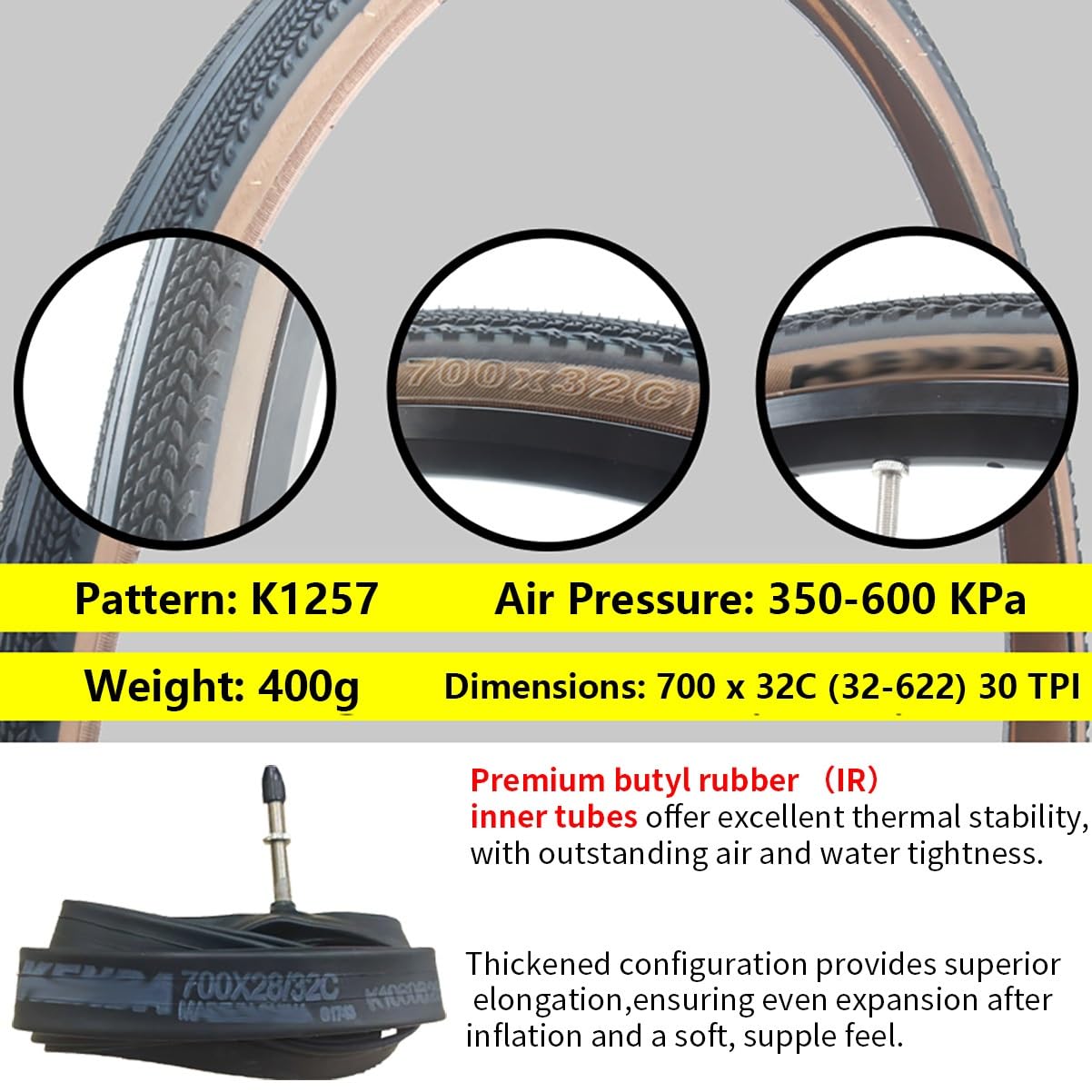 700C koła wyścigowe/Gravelbike, oś wtykowa 12 x 100 mm/12 x 142 mm, stop aluminium, zestaw kół z wężem i oponami, hamulce tarczowe, 32-otworowe piasty do kasety 7/8/9/10/11/12-rzędowej, 120 kliknięć