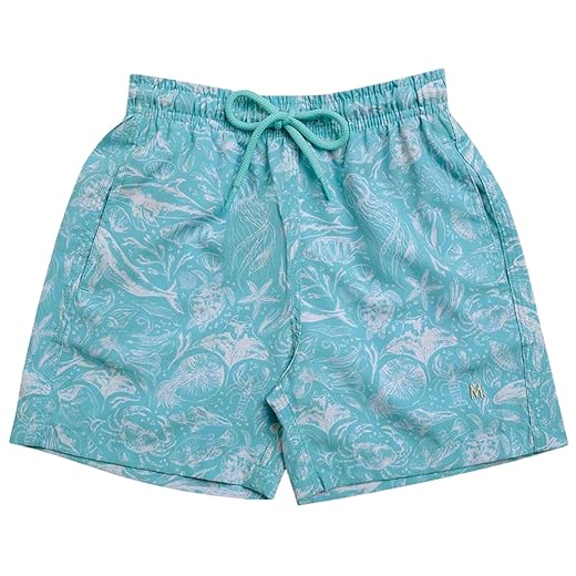 Bermuda Infantil Mash Short Praia Dryfast Conchas Menino