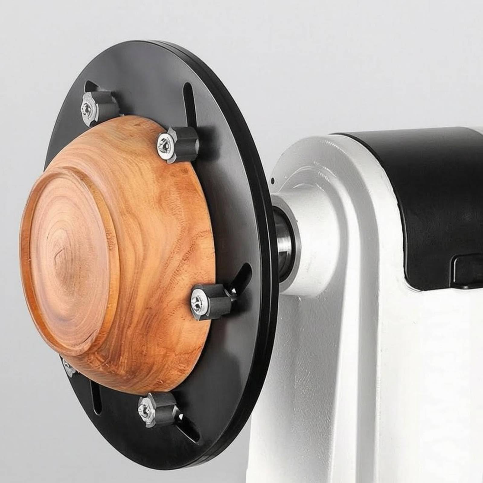 Drehfutter Selbstzentrierendes Holz Drehfutter Spannfutter Sechsbackenfutter Hohlspannfutter mit Spiralfront für Stabilen Lauf Und Präzises Zentrieren