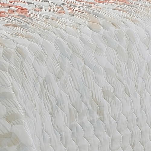 Miniatura 5 de ESCA RAYSA - Juego de colcha geométrica occidental de 3 piezas con 2 fundas de almohada, tamaño matrimonialqueen, transpirable, para todas las