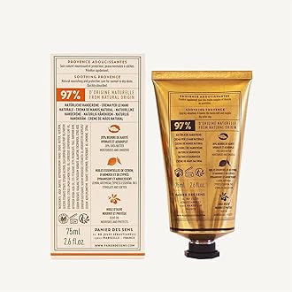 Panier des Sens – Provence Hand Cream - Hand Cream for very Dry Hands and Skin – Vegan Hand Cream for Women and Men - With Shea Butter & Olive Oil - Made in France 97% Natural Ingredients - 75ml