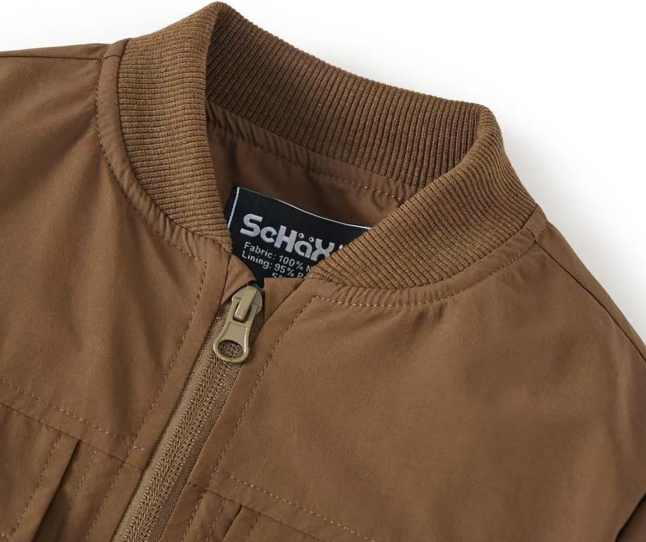 Boy's Fleece Bomber Jackets Boys Fall Winter Zip Up Lightweight Jacket - Image 6