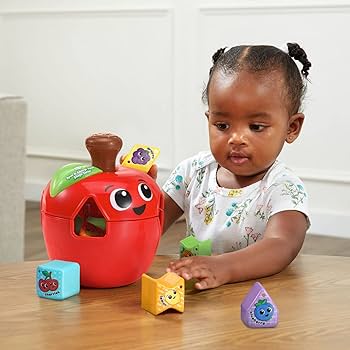 LeapFrog Spin and Change Apple Shape Sorter (English Version