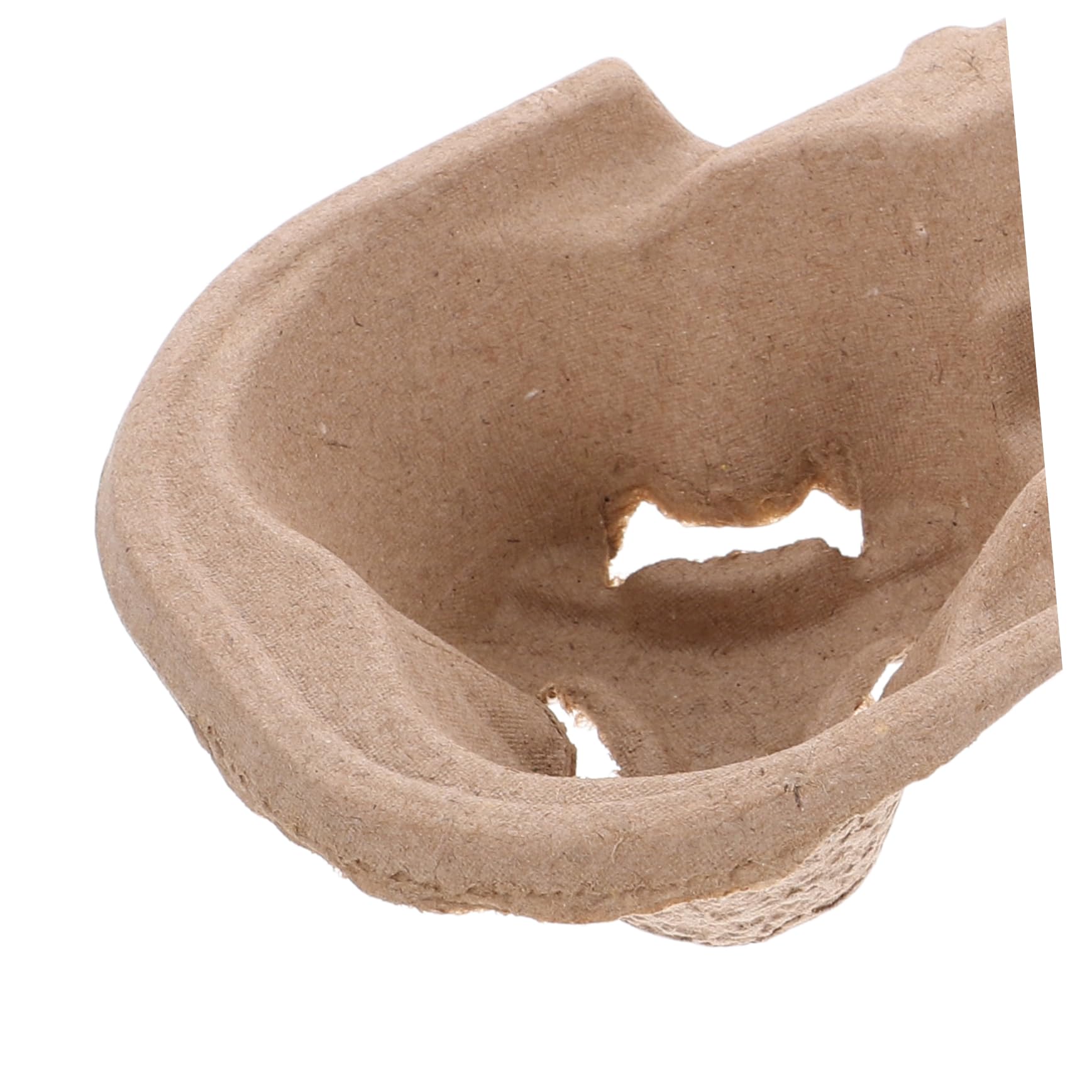 Didiseaon Portavasos de Papel Pulpa 2 Agujeros para Llevar Bebidas, Soporte Ligero y Resistente para 2 Tazas en Casa o Fiestas, Paquete de 50 Unidades