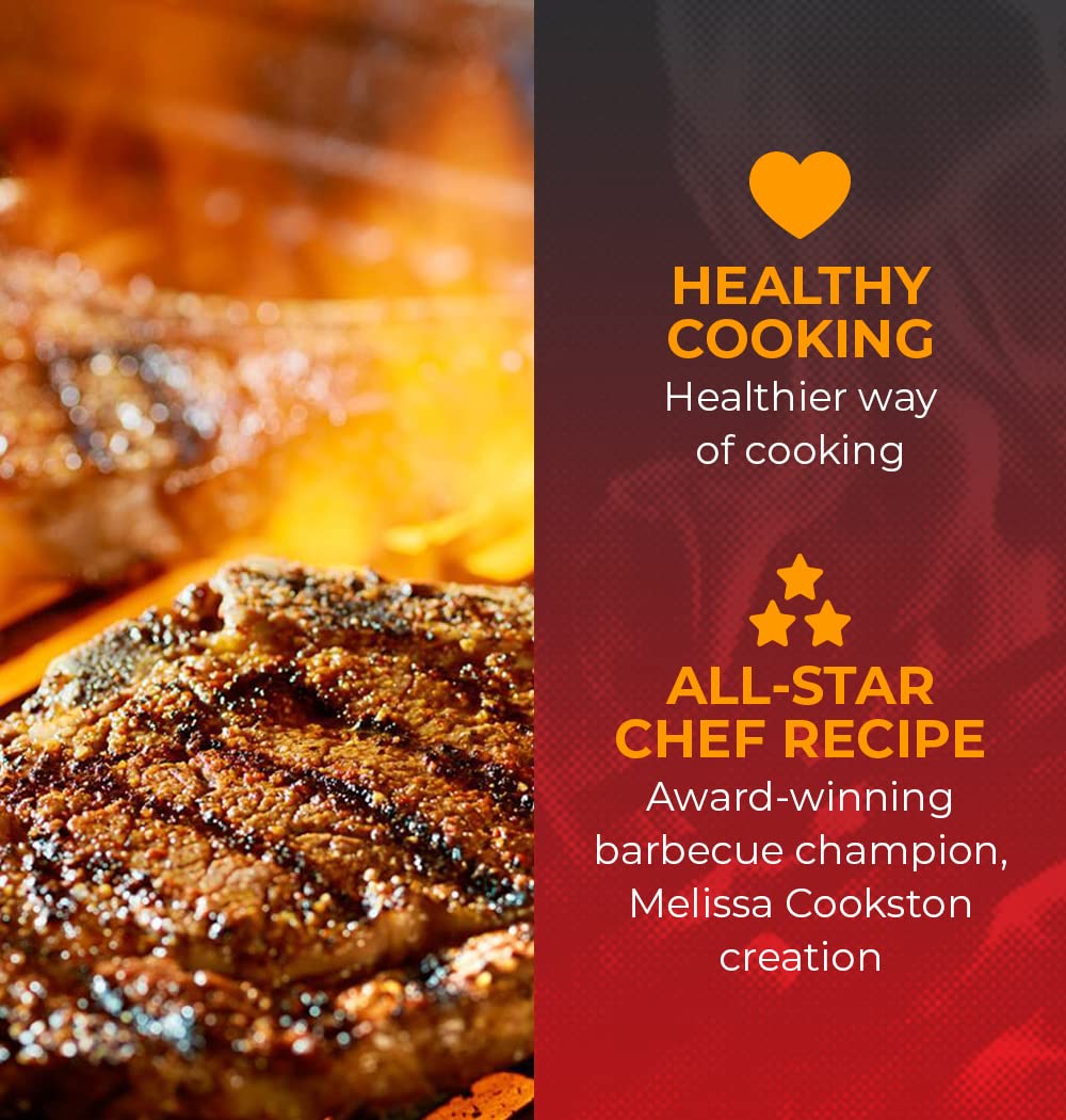 Melissa Cookston's Lucky 7 BBQ Rub, Award Winning Barbecue Rubs, 16 Oz - Image 3