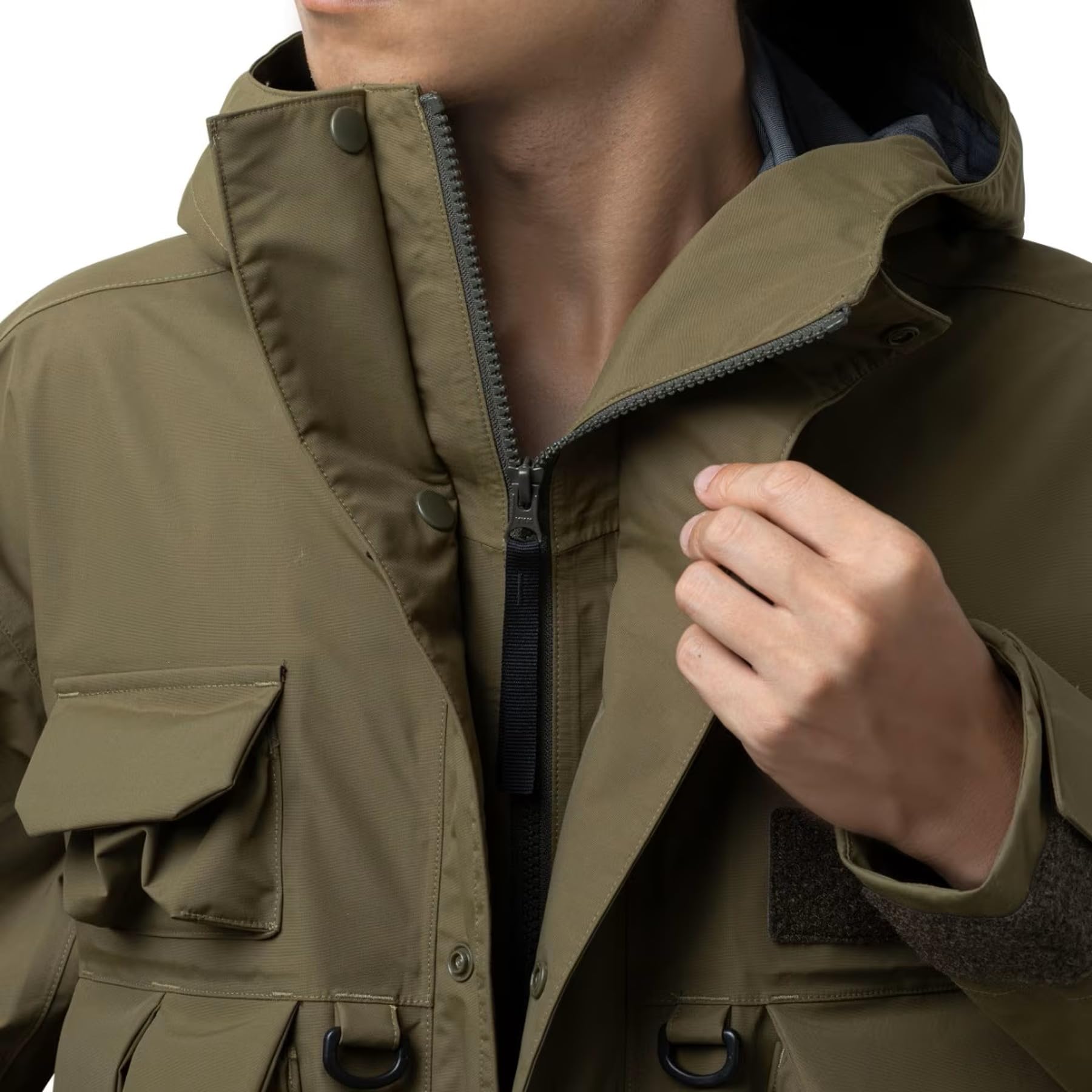 Amazon.co.jp: [シマノ] ESレインジャケット 03 RA-023Z カーキ 2XL