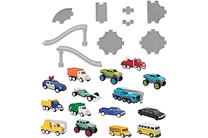 Driven Pocket Series 61-Piece Playset, 1:144 Scale