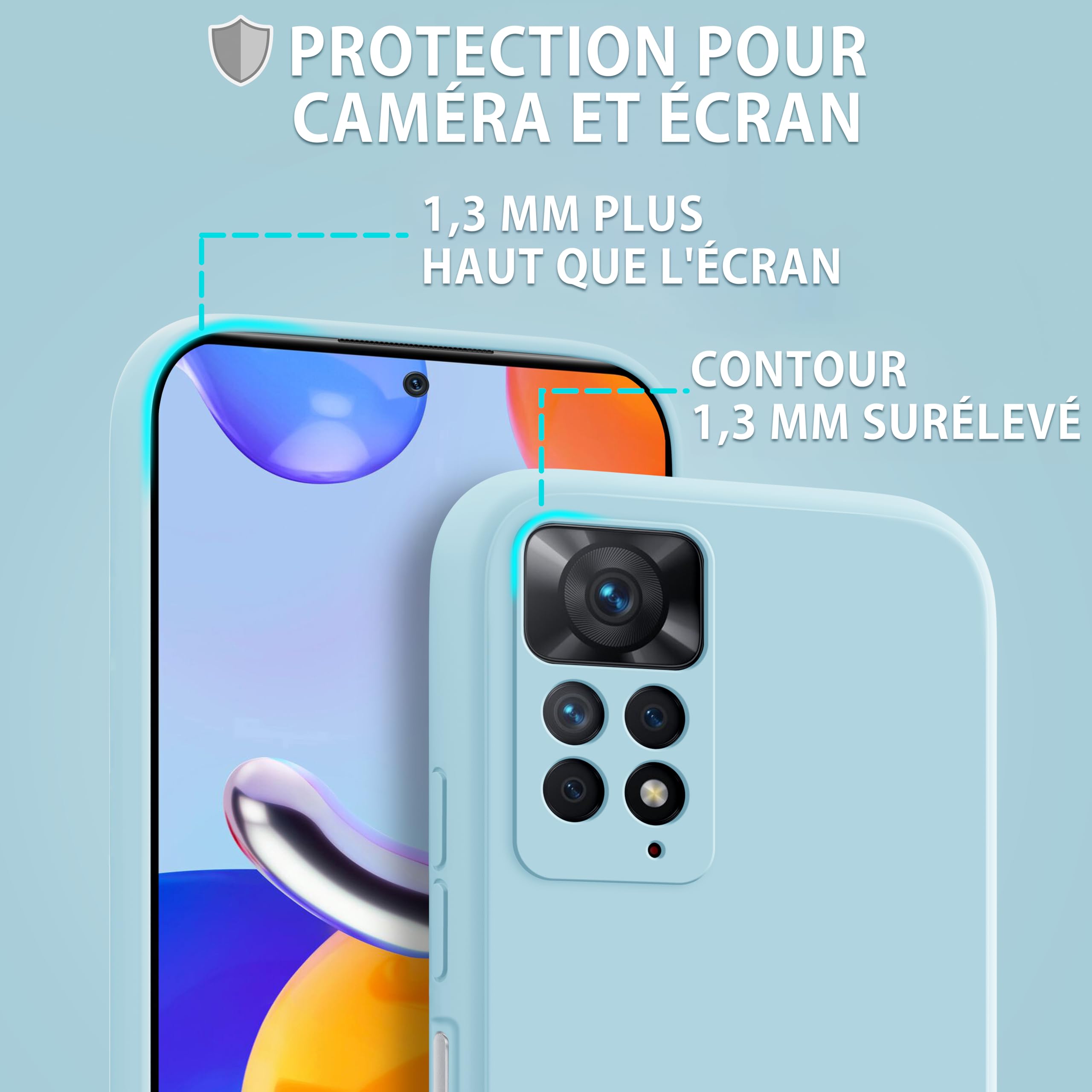 MyGadget Coque Xiaomi 14 Ultra Noir Mat - TPU Ultra-fin, Protection Appareil Photo