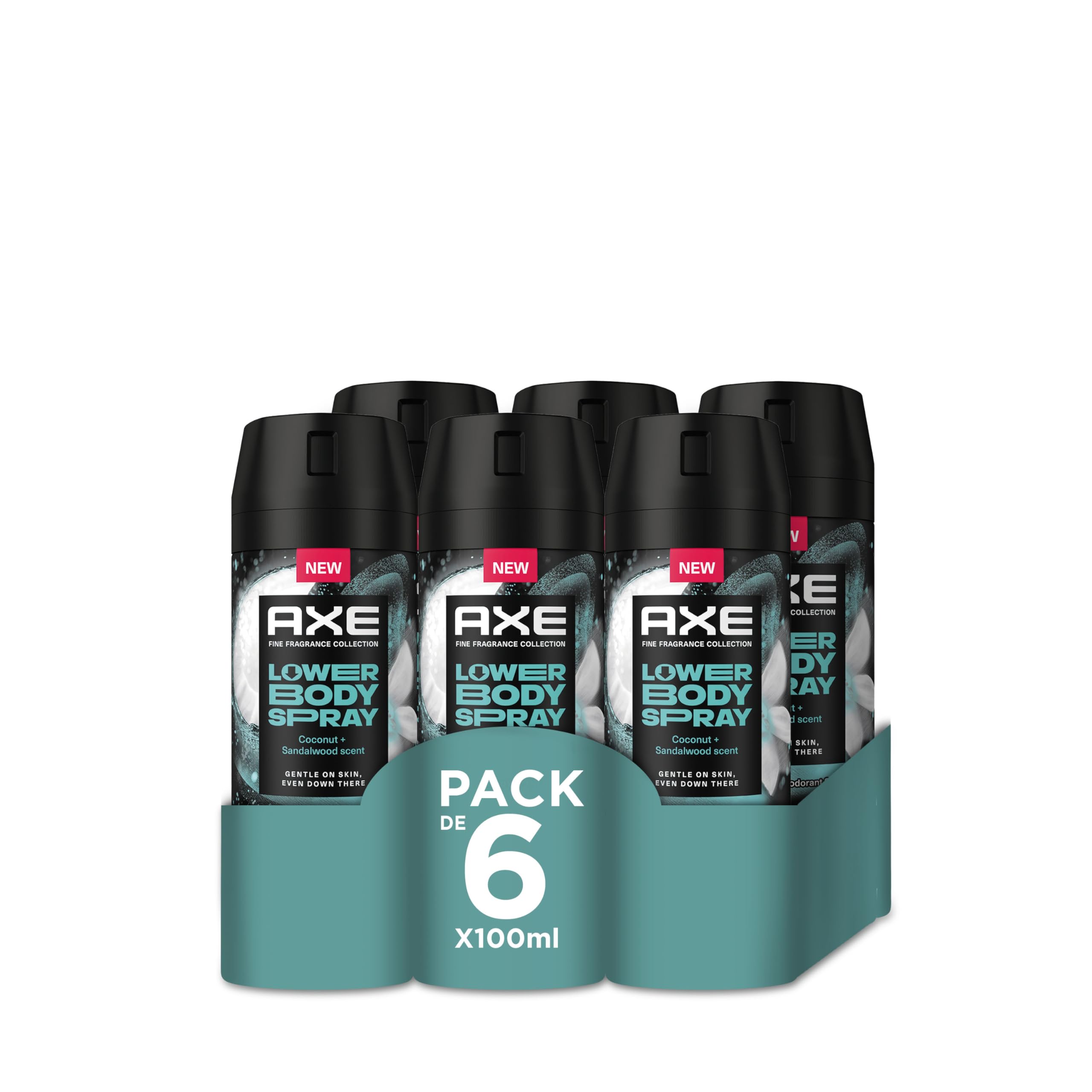Axe All Over Body Coconut 100ml x6