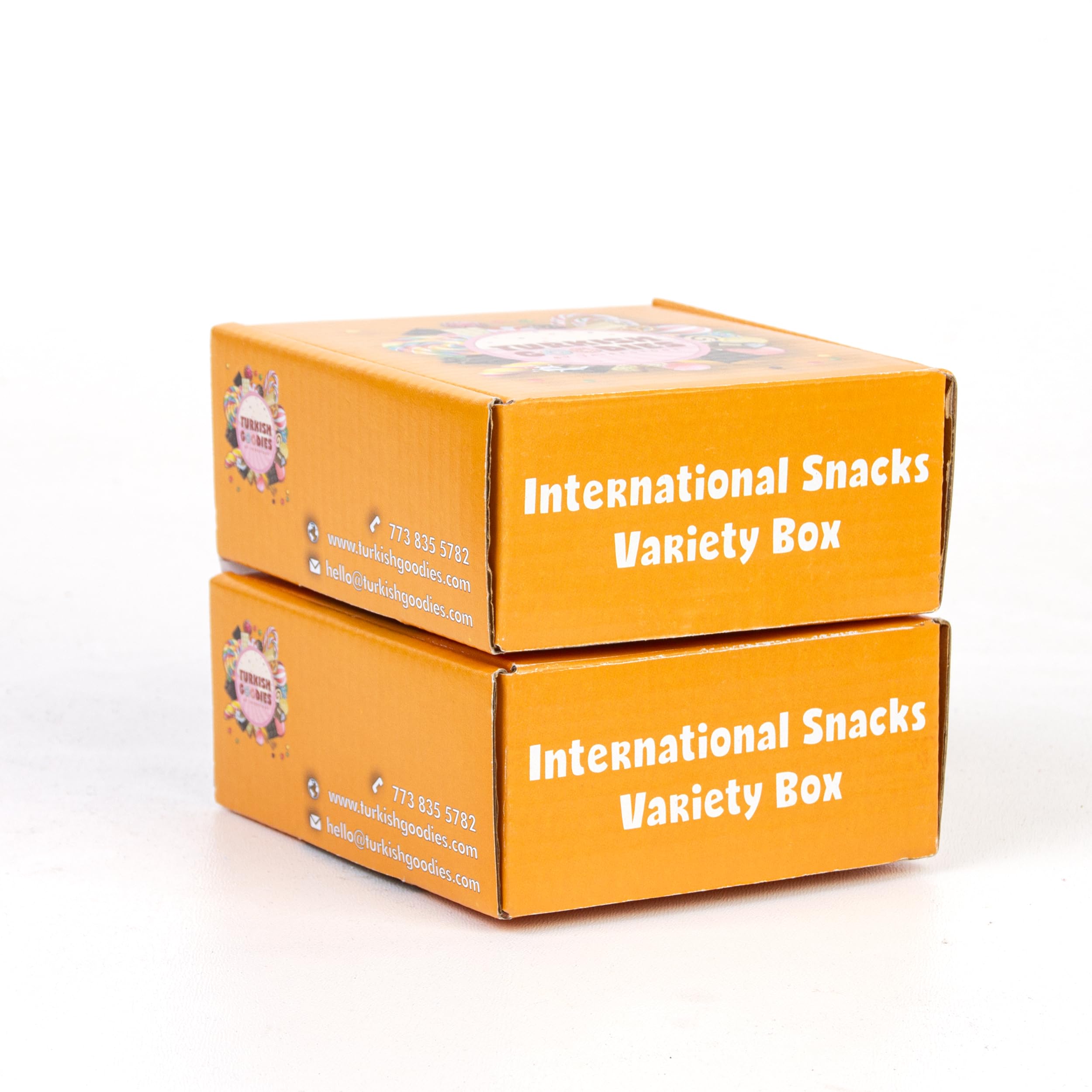 Foreign Candy Around The World Box - Turkish Snack Box - European Snacks Crate - Bite Sized Foreign Exotic Treats - Variety of Unique Sweets and Savory Snacks from Turkey - 24ct
