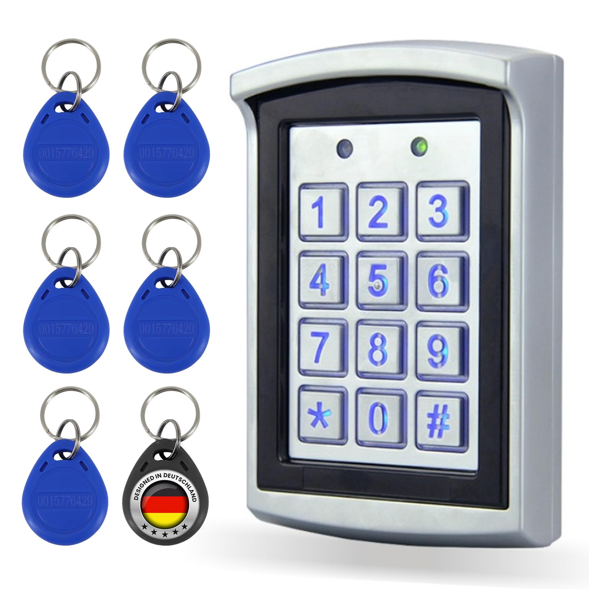 dnt DNT000013 Système daccès par badge RFID/ biométrique 230 V IP66