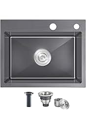 Amazon.com: Kitchen Sinks - Black / Kitchen Sinks / Kitchen ...