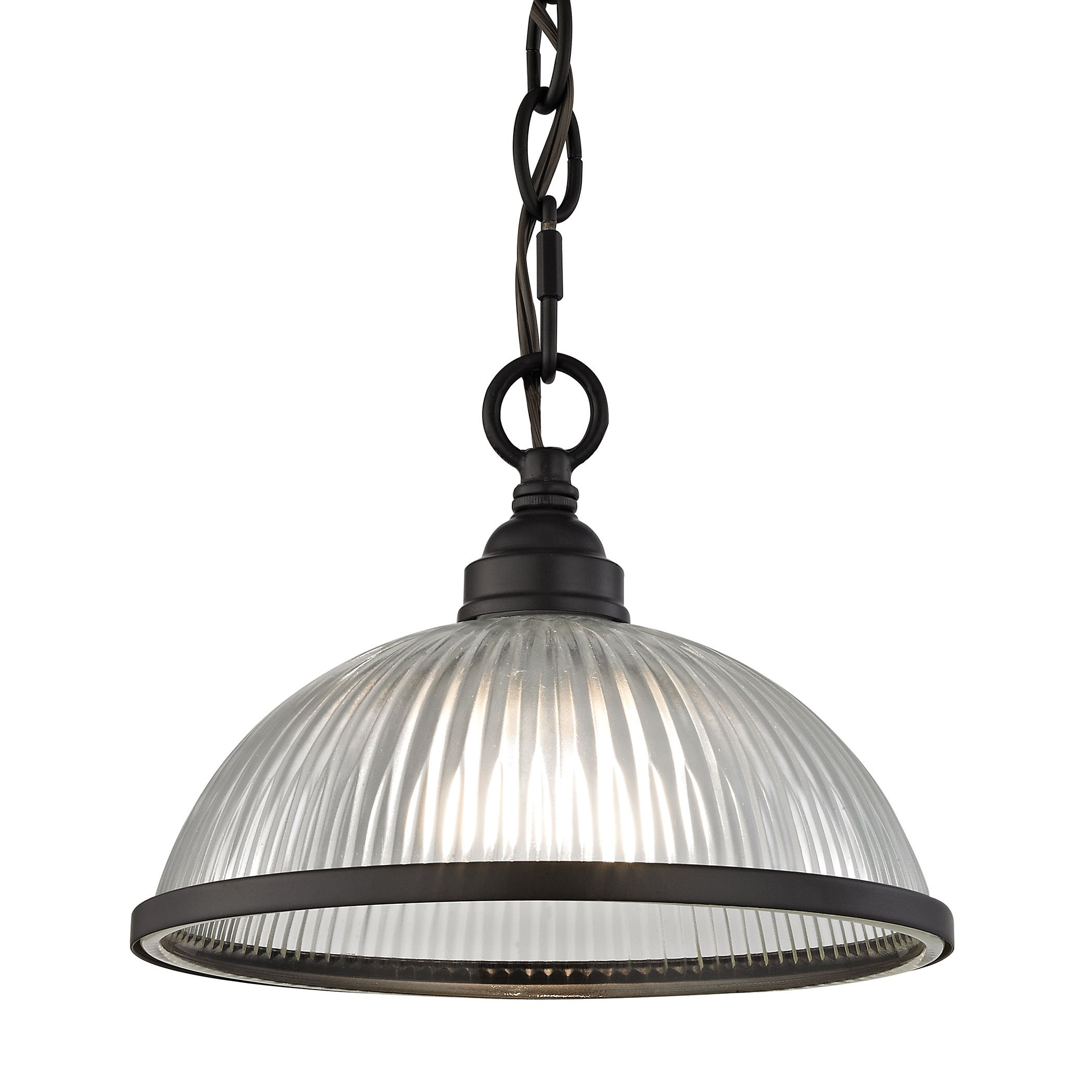 Cornerstone Lighting 7661PS/10 Thomas Lighting Flush Mount, Oil-Rubbed Bronze