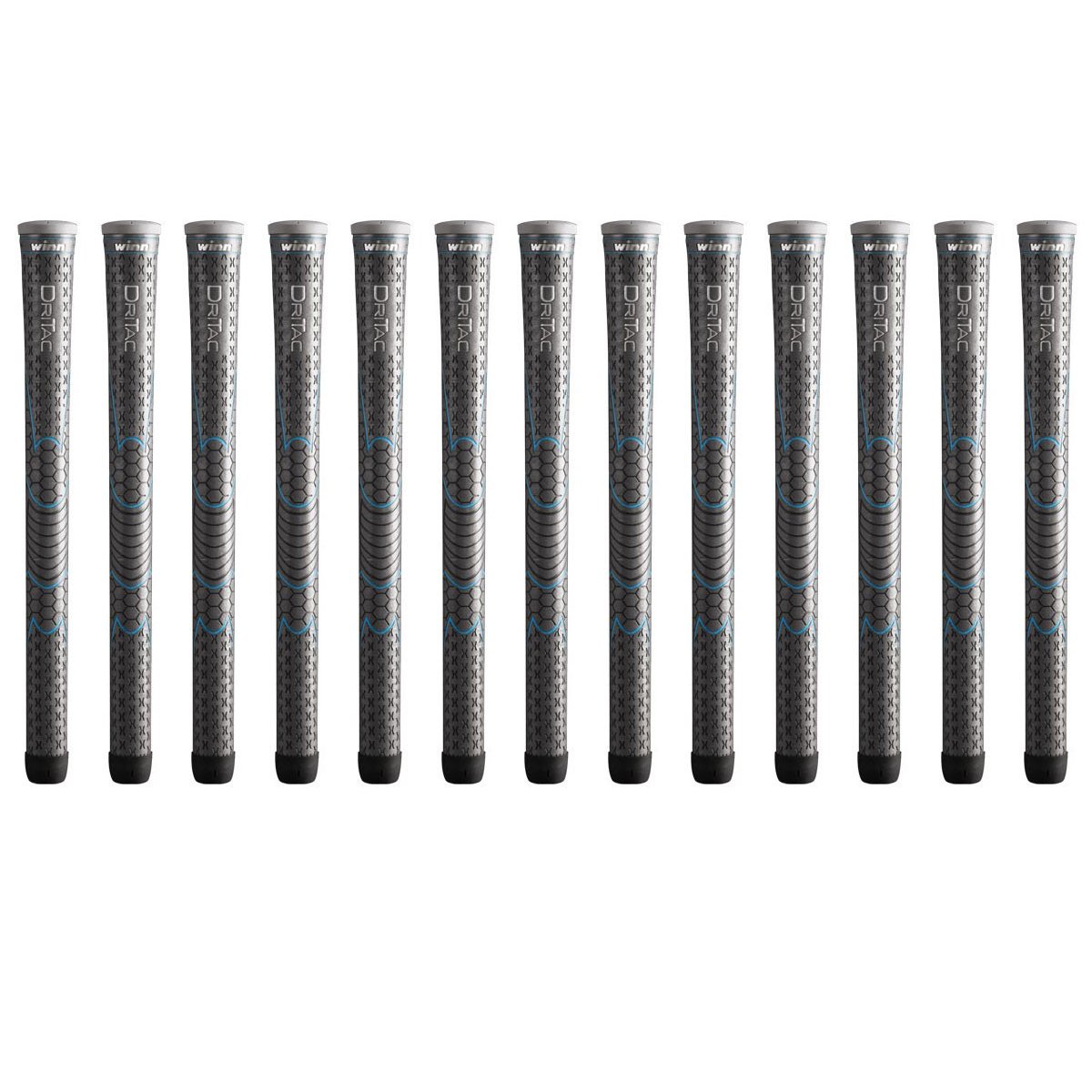 Winn Dri-Tac Ladies Gray 13 Piece Golf Grip Bundle (