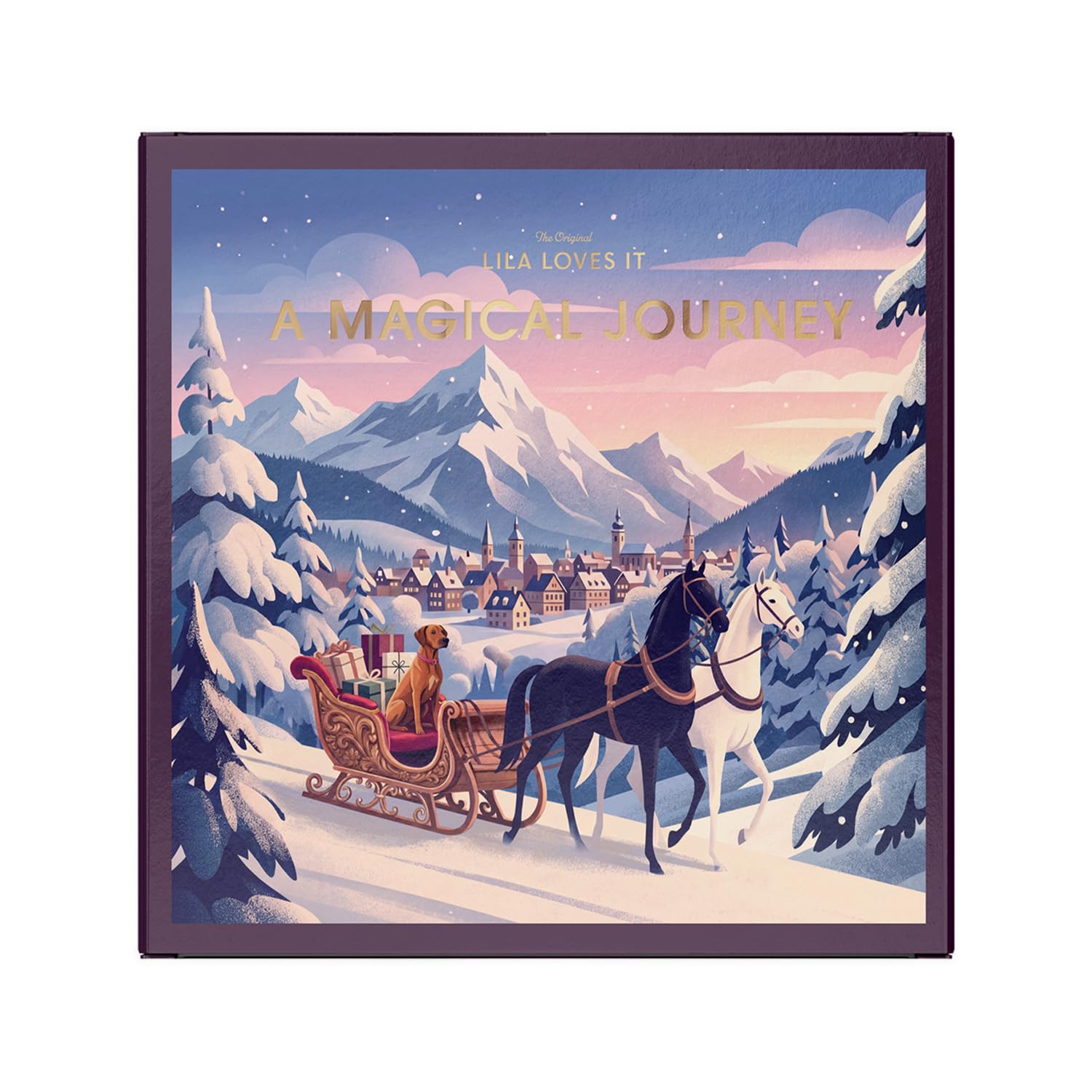 Adventskalender 2026 für Hunde und Welpen – Premium Hundeadventskalender mit 24 Türchen, Hundeleckerlis, limitierten Produkten und Klassikern von LILA LOVES IT