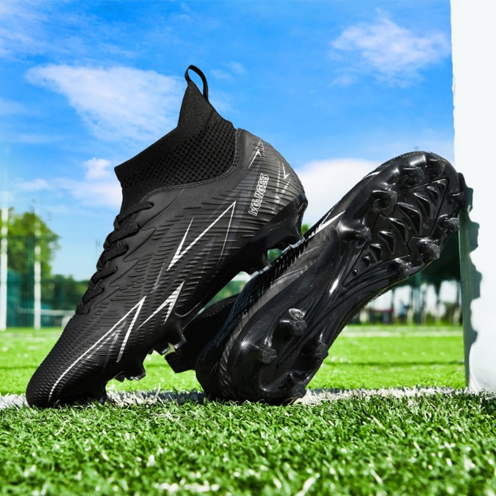 Fußballschuhe Herren High Top Professionelle Fussballschuhe Jugendliche Athletics Trainingsschuhe Outdoor Sport Kunstrasen Football Schuhe Fußball Stiefel