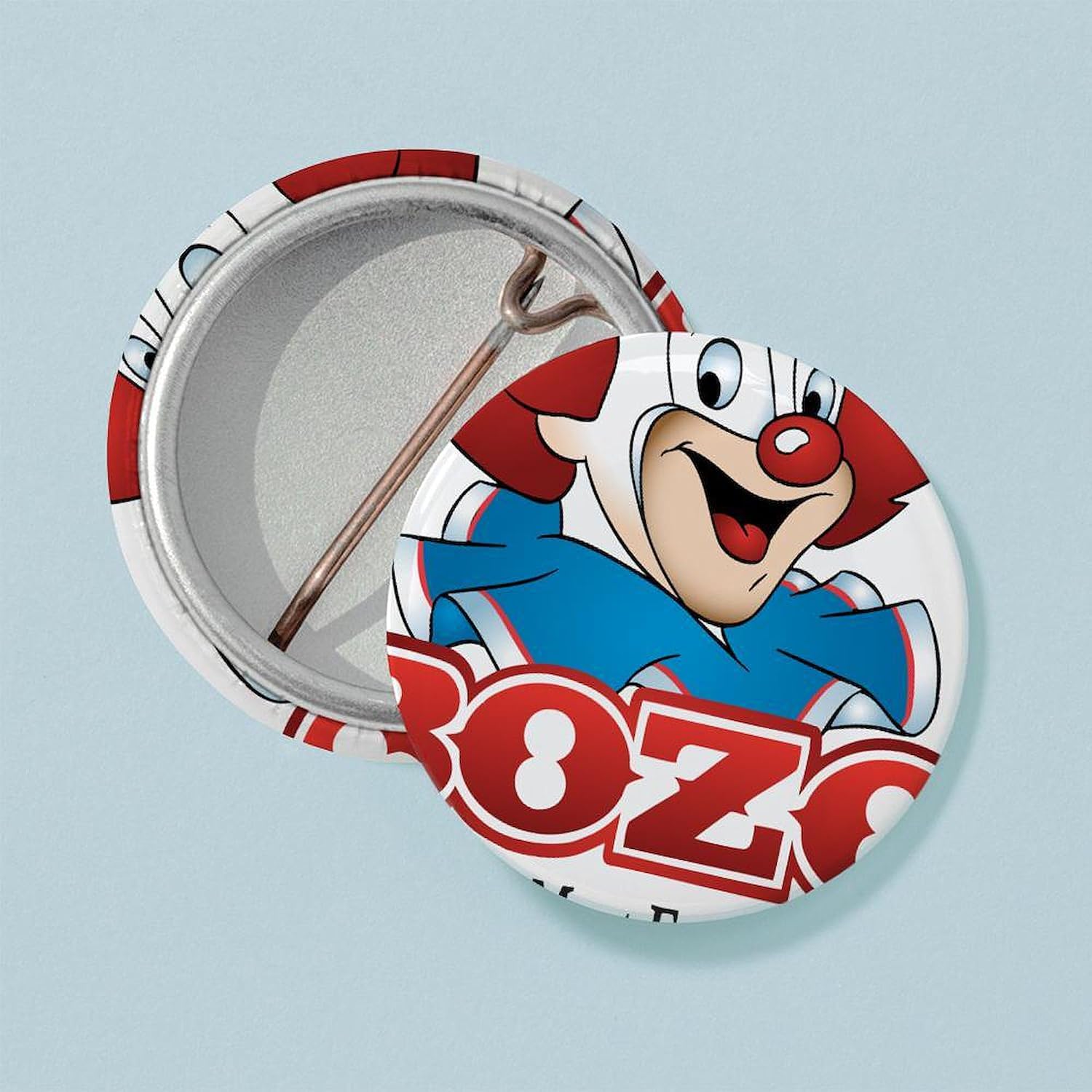 CafePress Bozo Face 1" Round Mini Button Pin