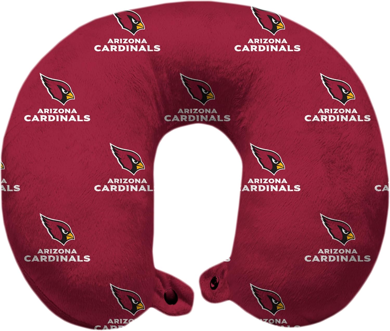 Pegasus Home Fashions Arizona Cardinals Polyester-Fill Travel Pillow
