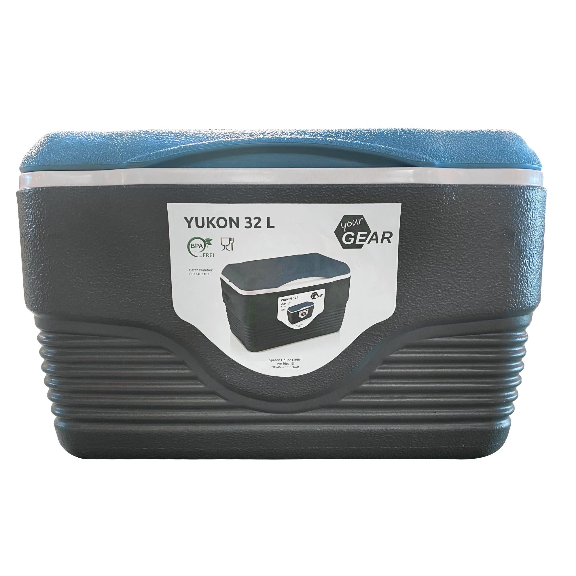 your GEAR Yukon 66 L + 32 L Kühlbox Set mit 2 passiven Kühlbehälter PU Thermo-Box Kühltasche Isolierbox warm & kalt