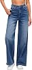 Vetinee Women's Baggy Jeans Wide Leg High Waisted Stretch Jeans