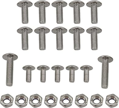 25 piece for yamaha banshee fender bolts screws nut mount kit plastics hardware