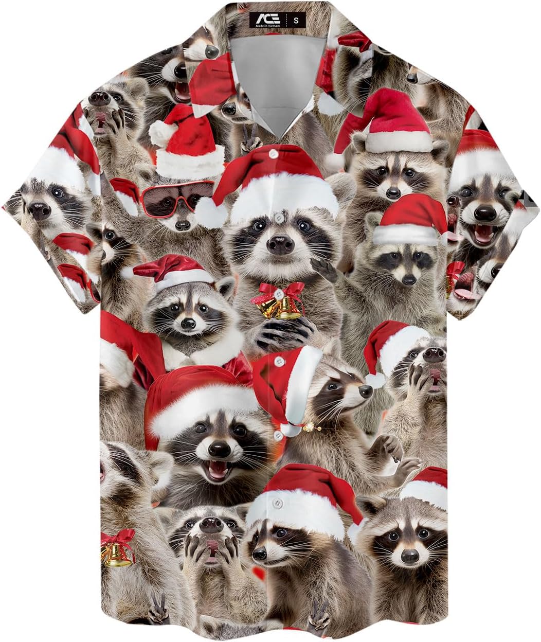 Funny Hawaiian Shirts for Men Palm Beach Shirts Tropical Vacation Shirts O3