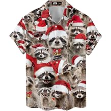 Funny Hawaiian Shirts for Men Palm Beach Shirts Tropical Vacation Shirts O3