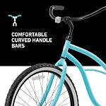 Sixthreezero Around Les femmes du bloc 1-Speed Vélo de croisière, 17" Frame/26 Roues