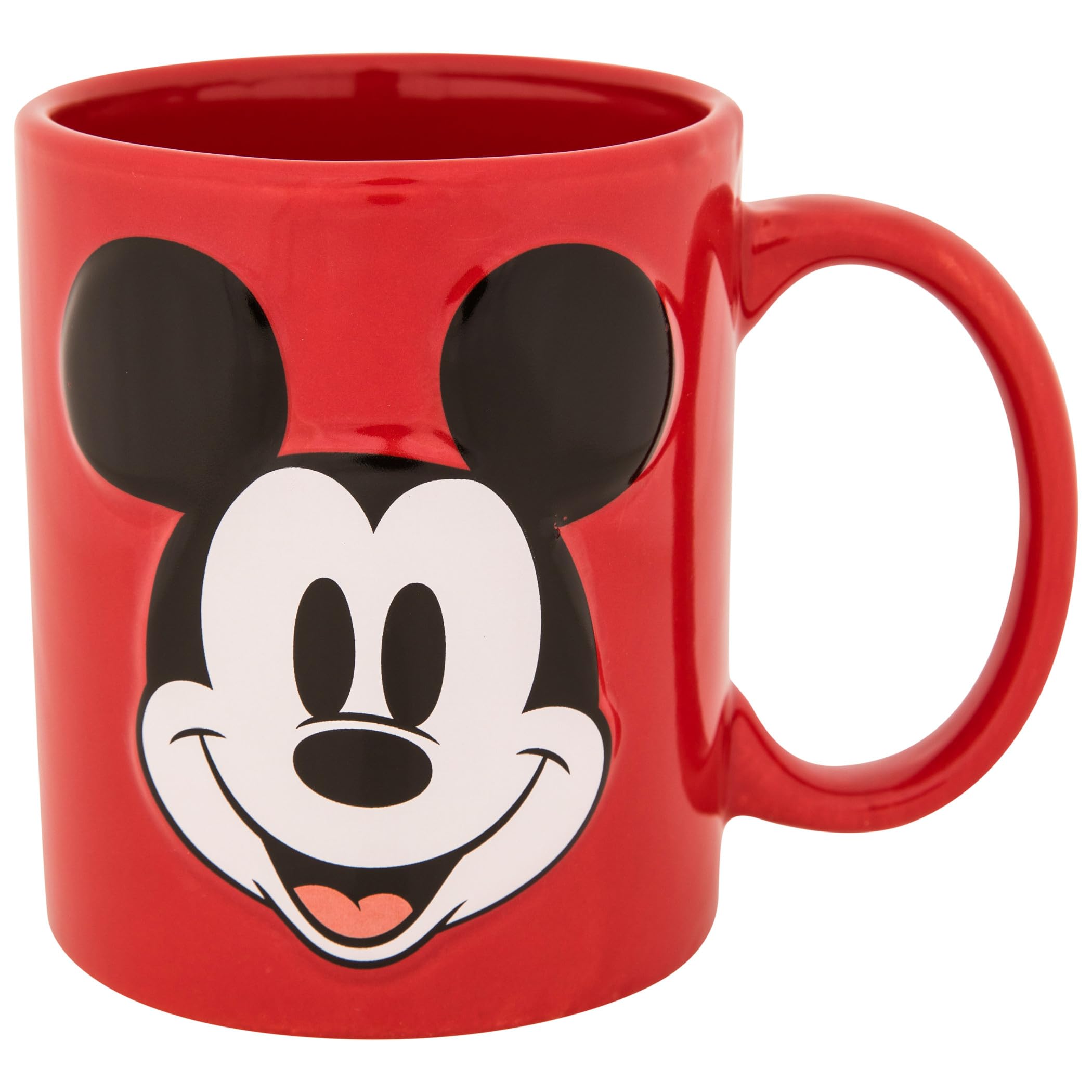 Amazon.com | Jerry Leigh Mickey Mouse Signature 11oz. Relief Mug