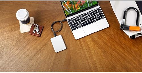 Miniatura 5 de LaCie Unidad móvil, 5 TB, disco duro externo HDD  Moon Silver, USB-C USB 3.0, con servicios de rescate (STHG5000400)