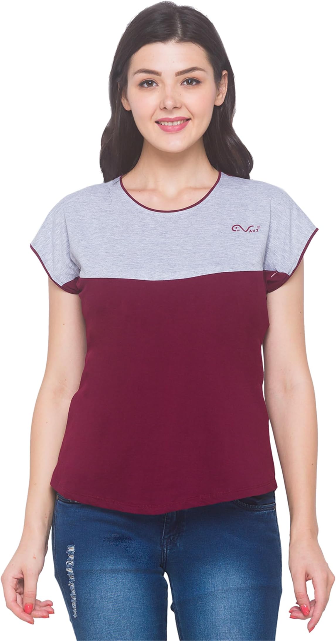 AV2Women Cotton Nursing Regular Fit Top