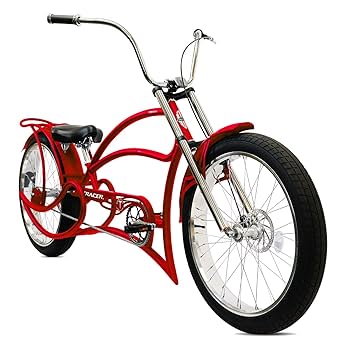 ビーチクルーザー 自転車 大径ホイール Amazon | Tracer Leopard 26インチ ホイールチョッパー