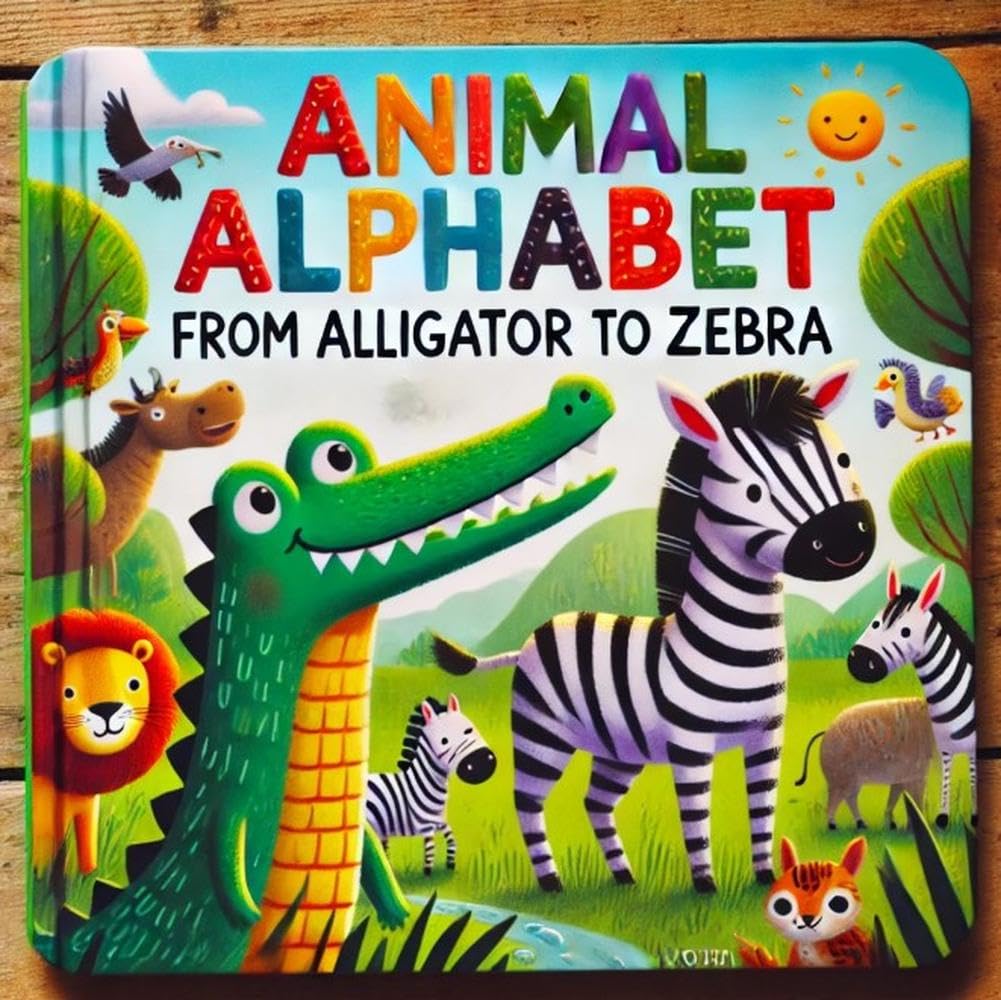 Kids Animal Alphabet: Introduce your little ones to the wonders of the animal kingdom with 'Animal Alphabet: From Alligator to Zebra