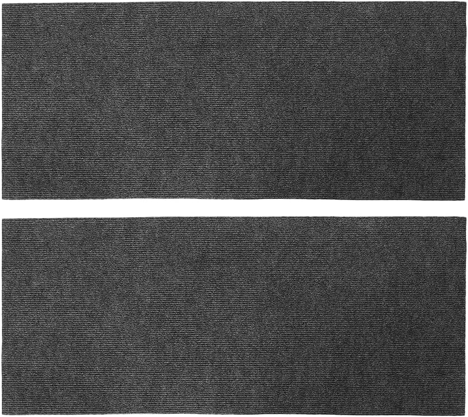 Toyvian 2pcs Cat Scratch Protector - Self-Adhesive Polyester Mat Pet Claw Guard for Couch Sofa Wall Door Couches Claw-Resistant Furniture Guard 100cmx60cmx4mm