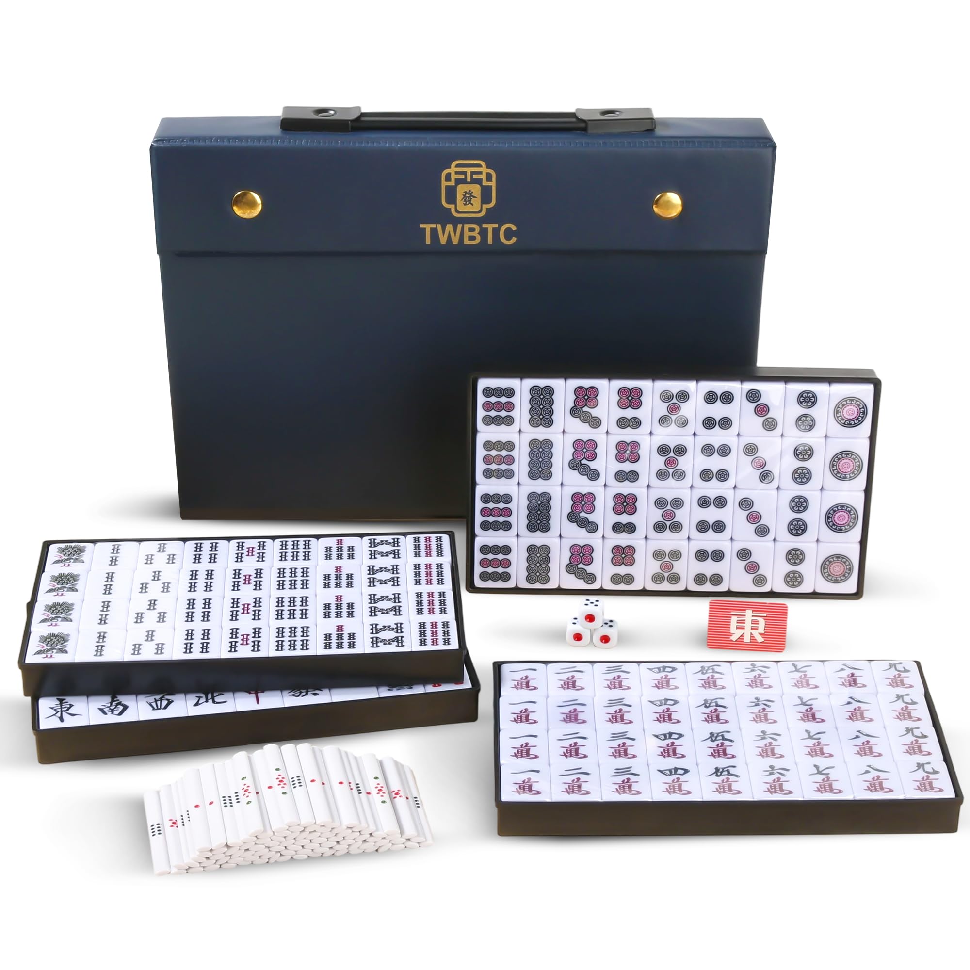 Amazon.com: TWBTC Japanese Riichi Mahjong Set 1.2