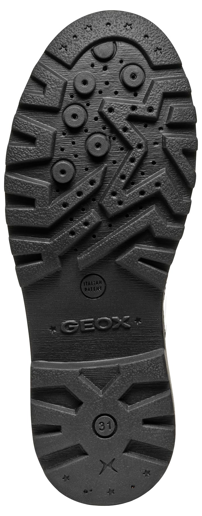 Geox J Casey Girl C, Mokasyny Dziewczyny, czarny, 36