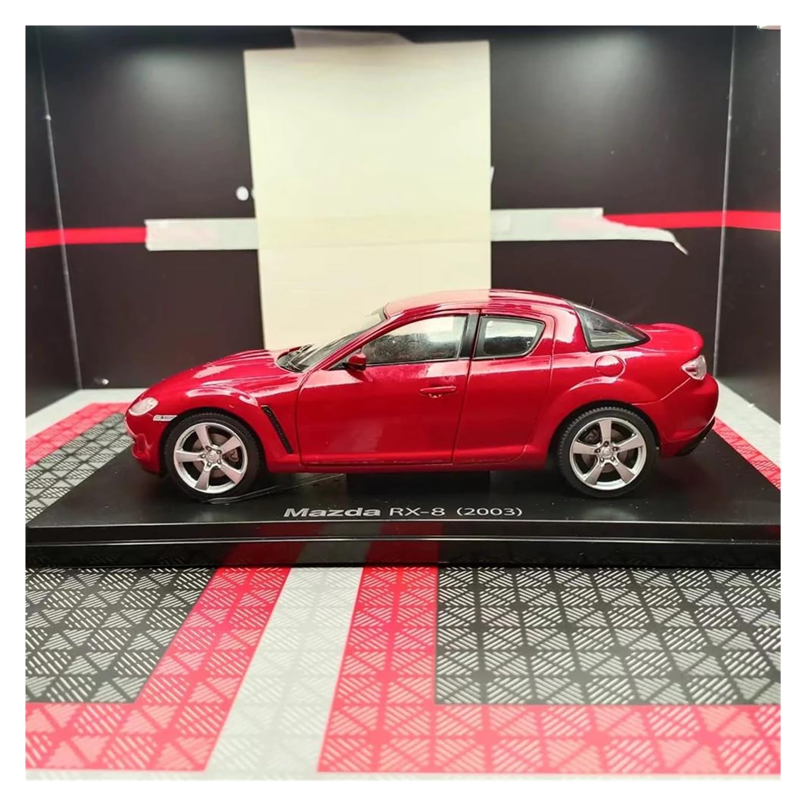 Metallo Scala Replica 1 24 Per Mazda RX-8 2003 Modello Statico In Lega Pressofusa Regalo Per Le Feste Decorazione Per La Casa Hobby Veicoli Giochi Set