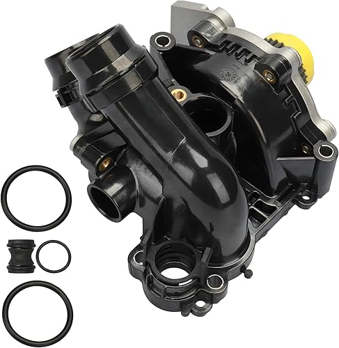 Miniatura 4 de IRONTEK Bomba de agua de motor 06H121026AE apta para Audi (2008-2013 A3 2009-2016 A4 2010-2014 A5 2012-2015 A6 2015-2016 Q3), para Volkswagen