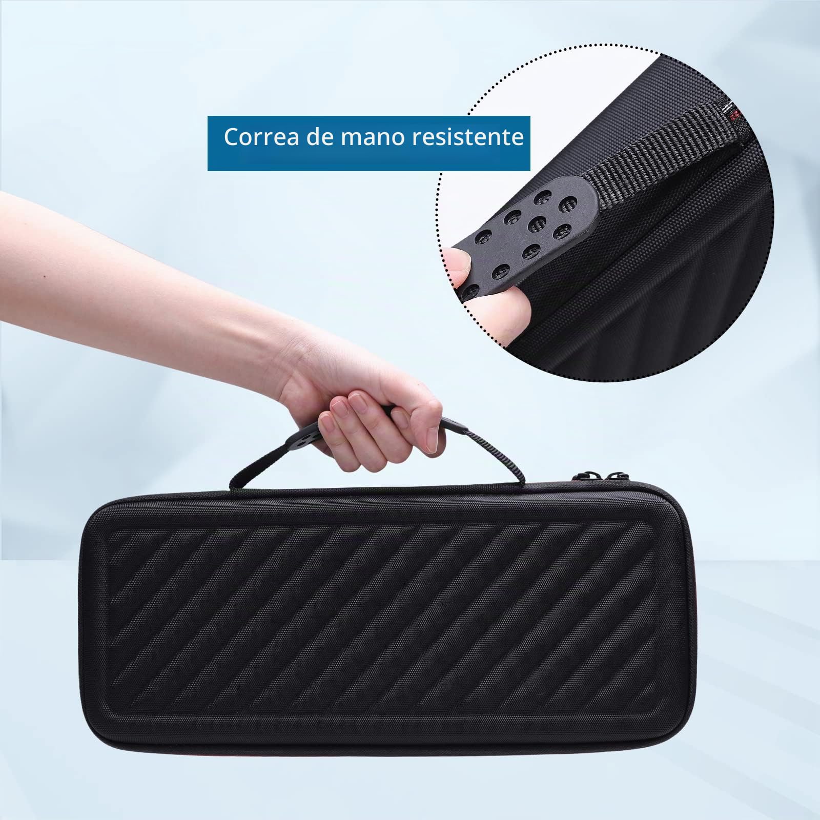 XANAD Funda Rígida Controlador DJ - Estuche Compatible Hercules DJControl Mix/Starlight/Numark DJ2GO2 Touch, Bolsa Transporte Acolchada