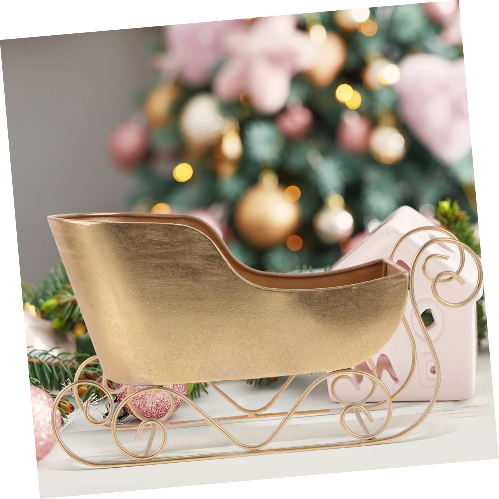 PRETYZOOM Adorno Navideño para El Hogar Decoración De Trineo Navideño Adorno De Trineo Colgante para Árbol De Navidad