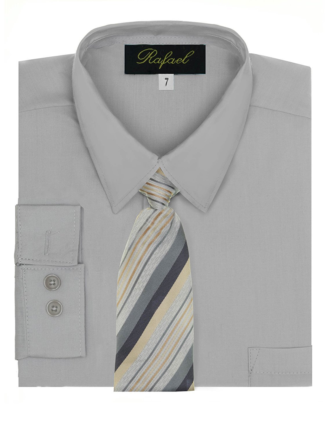 Rafael Boy's Dress Shirt & Tie