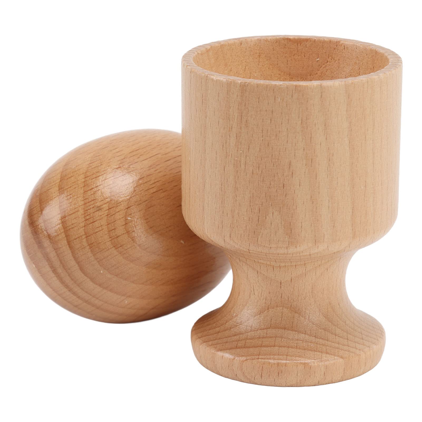 Baby Activity Toy Kit,Wooden Egg Cup Holders with Eggs, Eggs Holding Cups Early Development Toy Motor Skills Toy for Baby