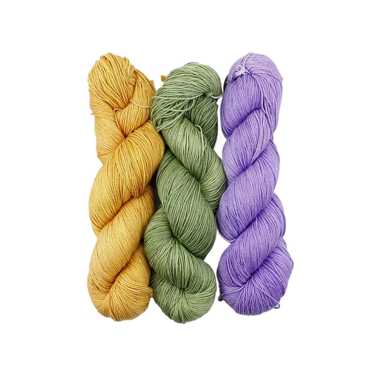 100 g seidiges Baumwollgarn, handgestrickt, Häkelgarn zum Stricken, Scraft-Kleidungsgarn (Farbe: 10)