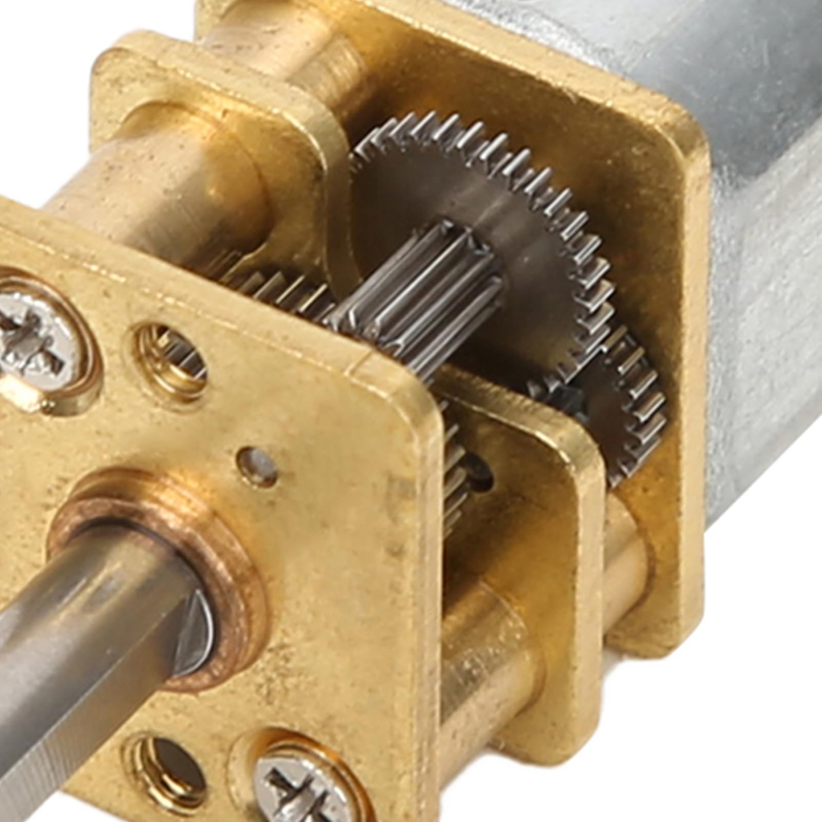 Motoréducteur GA12-N20 DC 3-12V Haut Couple Faible Bruit 50 RPM Boîte Métallique pour Voitures Intelligentes Jouets RC et Projets DIY Électronique