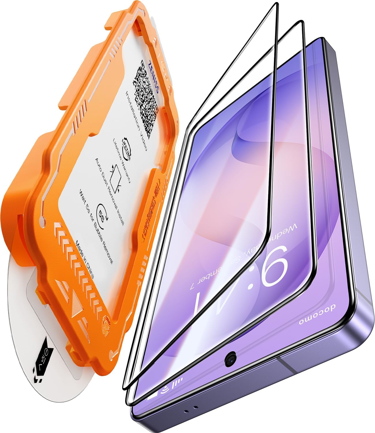 NeverBreak 9H+ Hardness for Samsung Galaxy S26 Ultra Screen Protector 12FT Military Grade Protection (Scratch, Shatter, Drop Resistance) Tempered Glass Full Edge Coverage Case Friendly 2 Pack