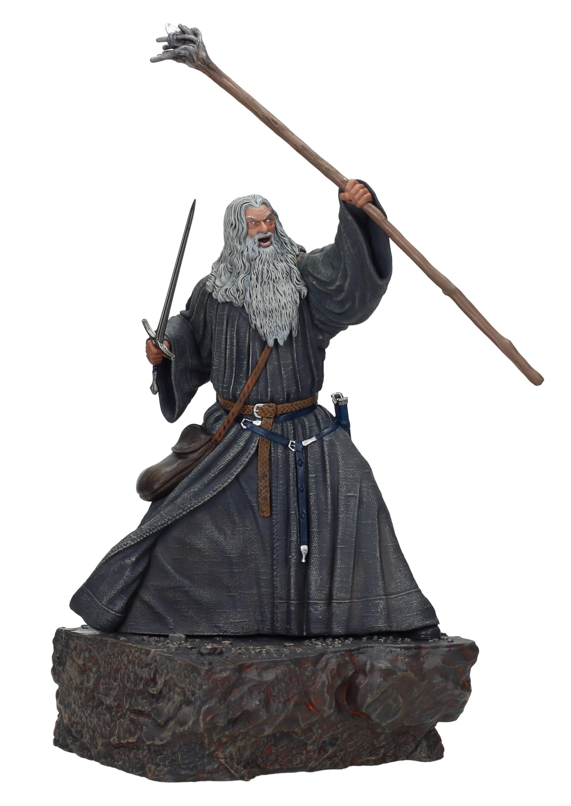 SD Toys - Figura Gandalf en Moria de El Señor de los Anillos- Figura de 18 cm